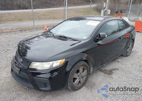 2010 Kia Forte Koup Ex z USA, uszkodzony, nr VIN KNAFU6A26A5270885